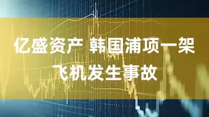 亿盛资产 韩国浦项一架飞机发生事故