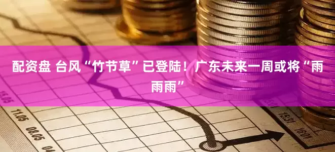 配资盘 台风“竹节草”已登陆！广东未来一周或将“雨雨雨”